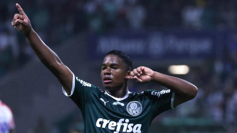 Chelsea course en tête pour le jeune Endrick de Palmeiras